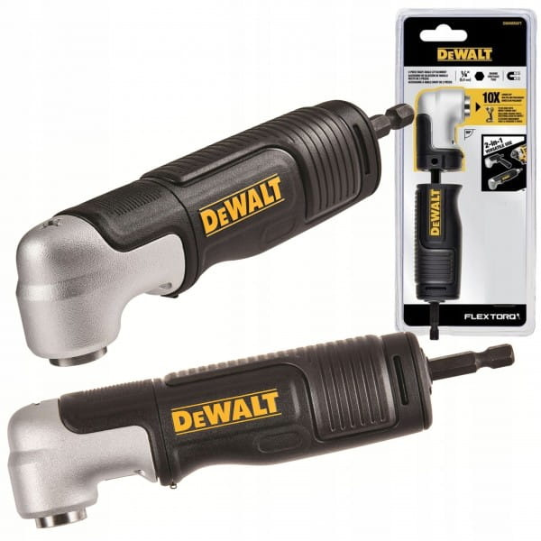 DT20500-QZ Adaptér s uhlovou hlavou pre bity a objímky DeWalt